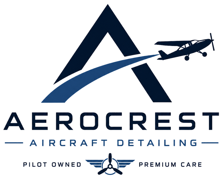 AeroCrest Aircraft Detailing. Pilot owned, premium care.